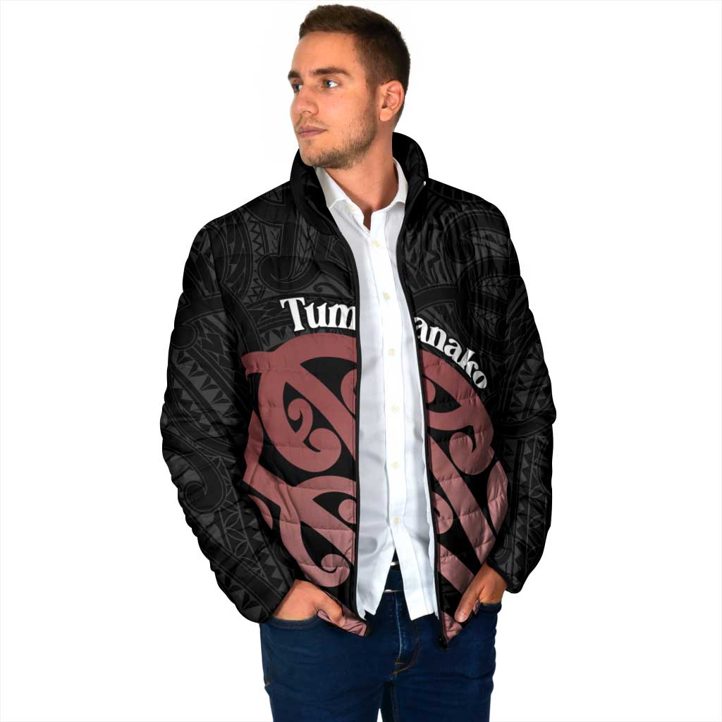 New Zealand Mangopare Tamanako Padded Jacket Aotearoa Maori - Polynesian Pride
