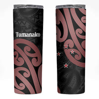 New Zealand Mangopare Tamanako Skinny Tumbler Aotearoa Maori LT14 Brown - Polynesian Pride