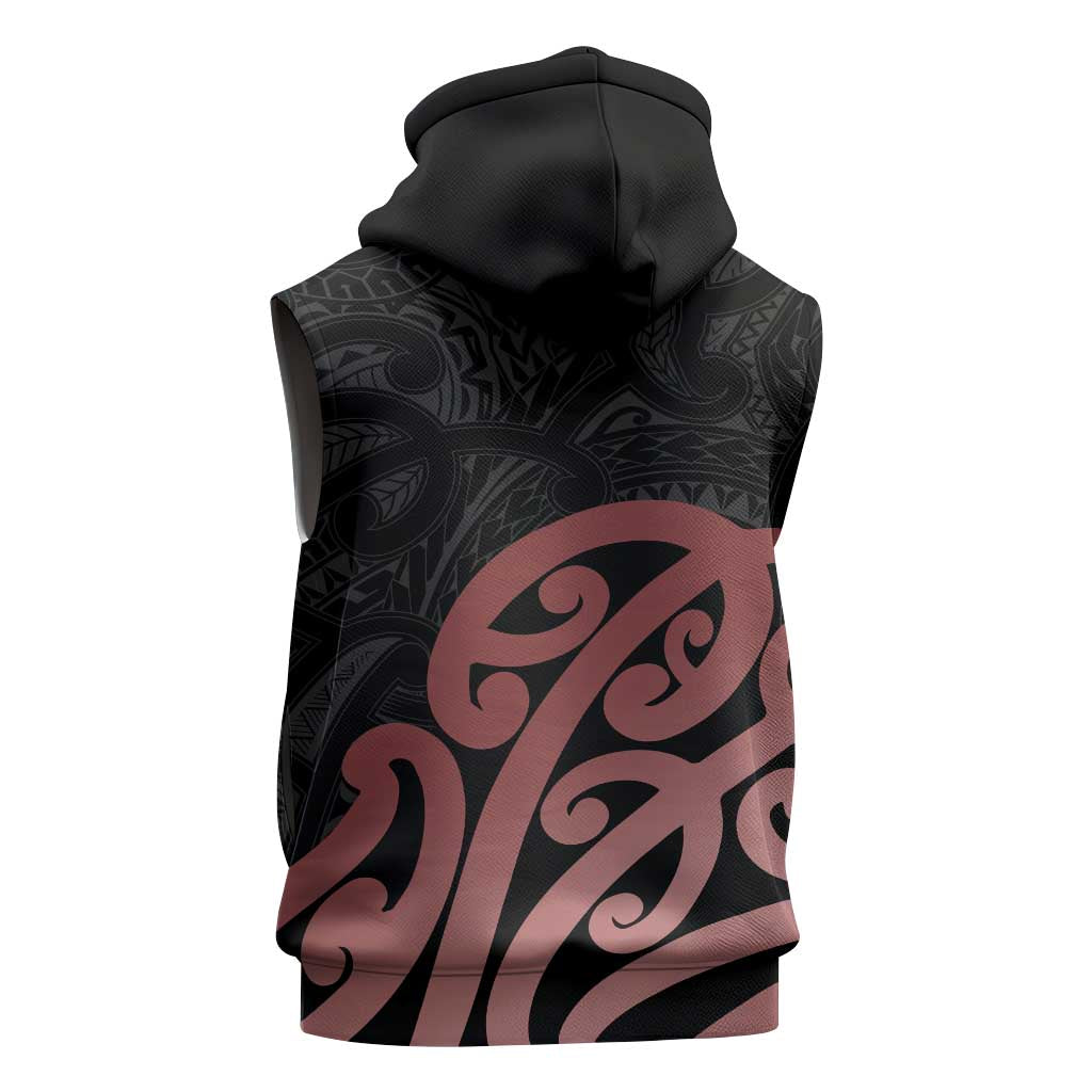 New Zealand Mangopare Tamanako Sleeveless Hoodie Aotearoa Maori LT14 - Polynesian Pride