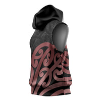 New Zealand Mangopare Tamanako Sleeveless Hoodie Aotearoa Maori LT14 - Polynesian Pride