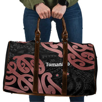 New Zealand Mangopare Tamanako Travel Bag Aotearoa Maori LT14 Brown - Polynesian Pride