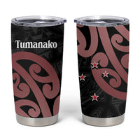 New Zealand Mangopare Tamanako Tumbler Cup Aotearoa Maori LT14 Brown - Polynesian Pride