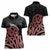 New Zealand Mangopare Tamanako Women Polo Shirt Aotearoa Maori