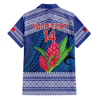 Custom Samoa Rugby Family Matching Long Sleeve Bodycon Dress and Hawaiian Shirt 2024 Go Champions Samoan Gingers LT14 - Polynesian Pride