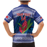 Custom Samoa Rugby Family Matching Mermaid Dress and Hawaiian Shirt 2024 Go Champions Samoan Gingers LT14 - Polynesian Pride