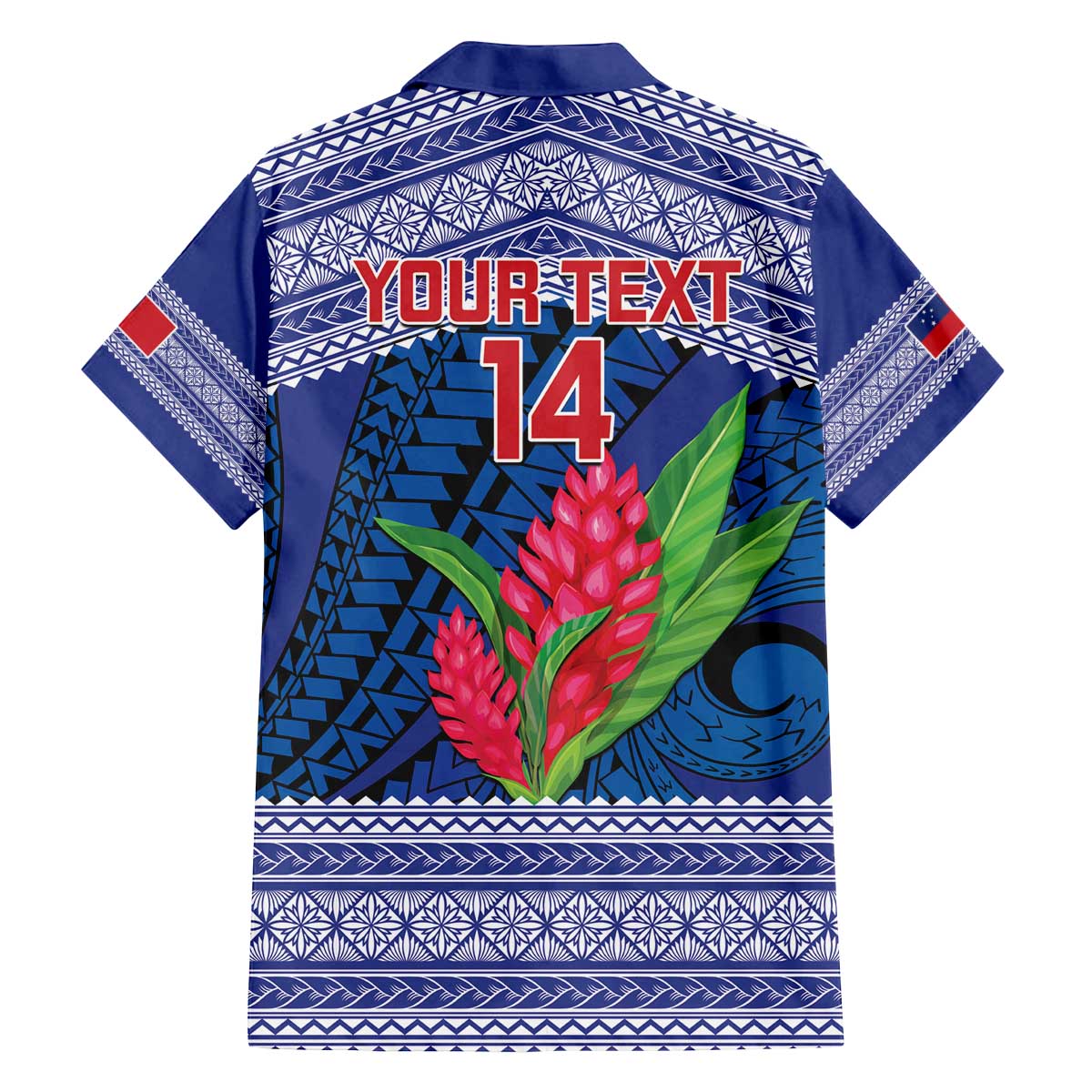 Custom Samoa Rugby Family Matching Off The Shoulder Long Sleeve Dress and Hawaiian Shirt 2024 Go Champions Samoan Gingers LT14 - Polynesian Pride