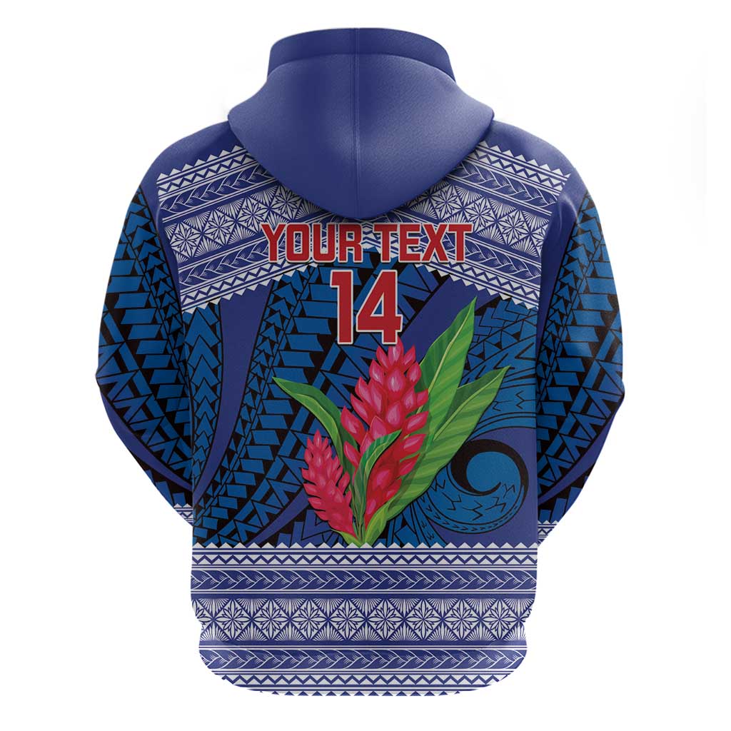 Custom Samoa Rugby Hoodie 2024 Go Champions Samoan Gingers LT14 - Polynesian Pride