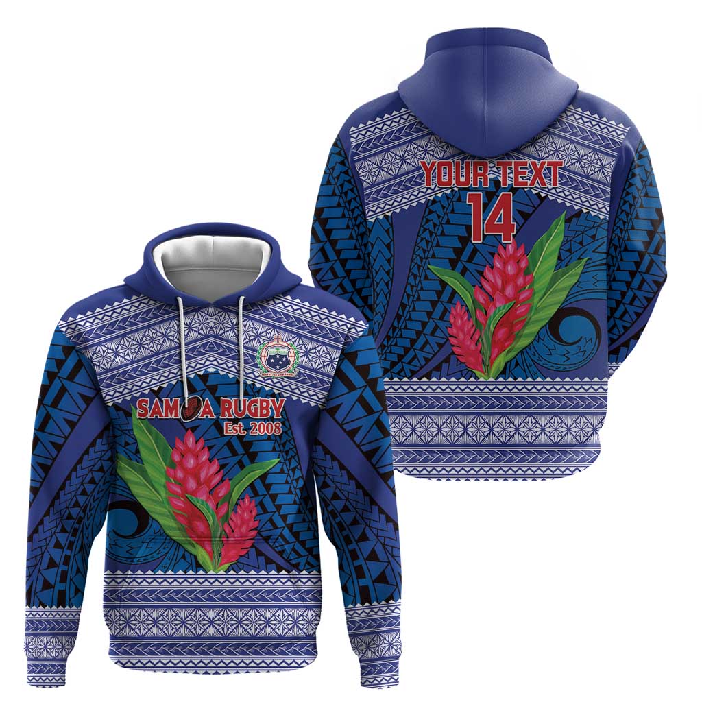 Custom Samoa Rugby Hoodie 2024 Go Champions Samoan Gingers LT14 - Polynesian Pride