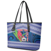 Custom Samoa Rugby Leather Tote Bag 2024 Go Champions Samoan Gingers LT14 - Polynesian Pride