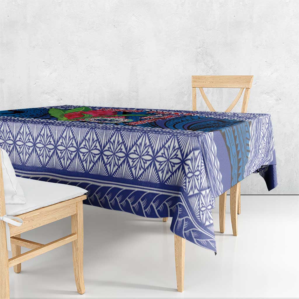 Custom Samoa Rugby Tablecloth 2024 Go Champions Samoan Gingers