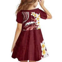 Blood Gold Polynesia Family Matching Off Shoulder Maxi Dress and Hawaiian Shirt Polynesian Frangipani With Sea Turtles LT14 - Polynesian Pride