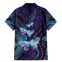 You Matter Suicide Prevention Awareness Family Matching Mermaid Dress and Hawaiian Shirt Butterfly Aboriginal Mix Polynesian Pattern LT14 - Polynesian Pride