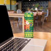 Cook Islands Christmas Skinny Tumbler Surfing Santa Mere Kiritimiti LT14 - Polynesian Pride