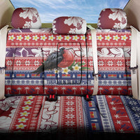Kiribati Christmas Back Car Seat Cover Frigatebird Santa Tekeraoi n te Kiritimati LT14 One Size Red - Polynesian Pride