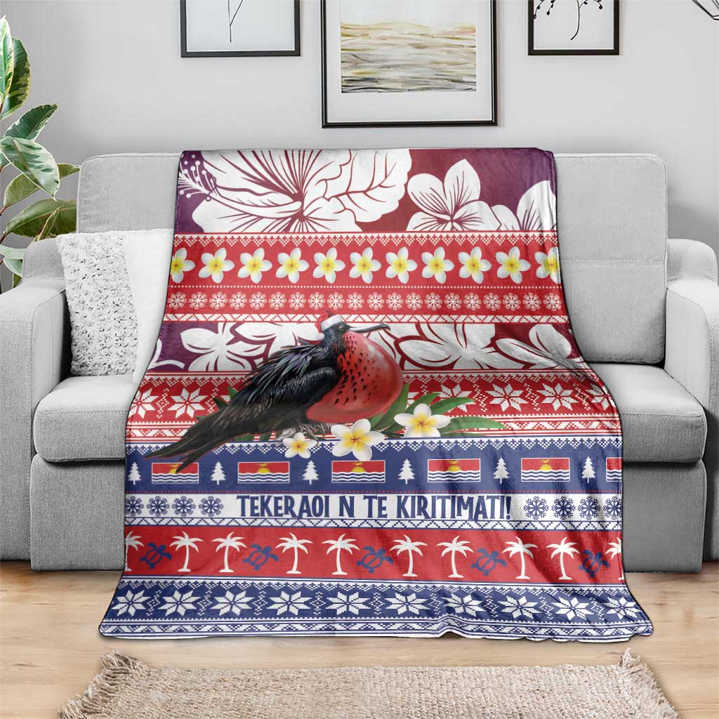 Kiribati Christmas Blanket Frigatebird Santa Tekeraoi n te Kiritimati - Polynesian Pride