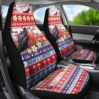 Kiribati Christmas Car Seat Cover Frigatebird Santa Tekeraoi n te Kiritimati LT14 - Polynesian Pride