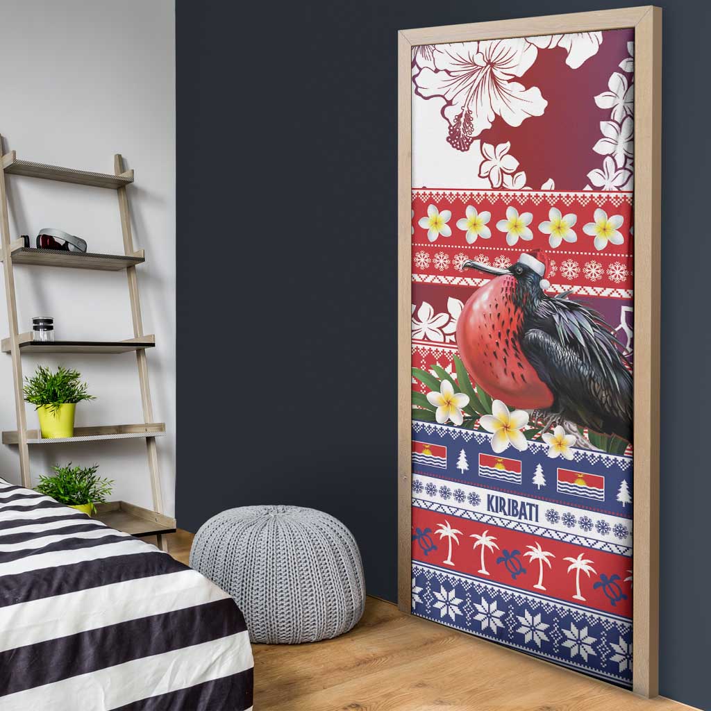 Kiribati Christmas Door Cover Frigatebird Santa Tekeraoi n te Kiritimati LT14 - Polynesian Pride
