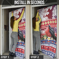 Kiribati Christmas Door Cover Frigatebird Santa Tekeraoi n te Kiritimati LT14 - Polynesian Pride