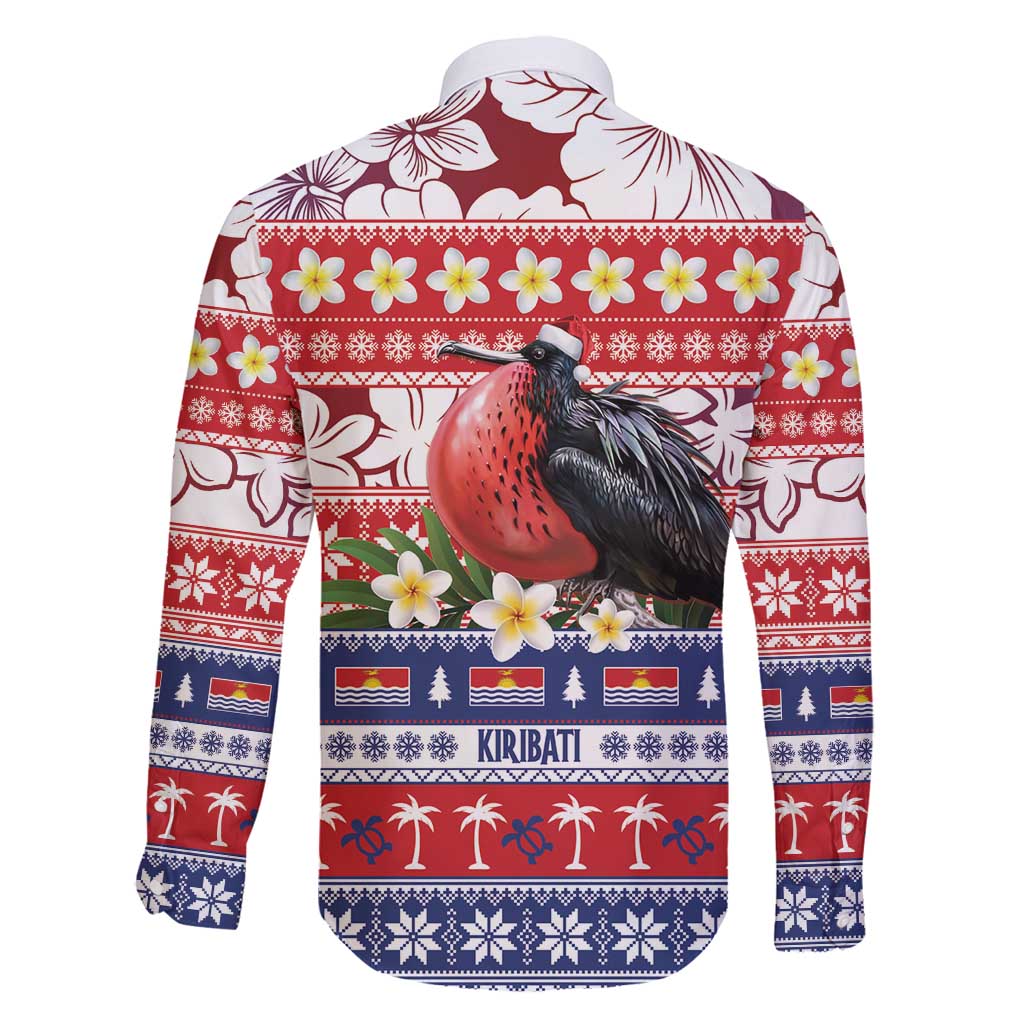 Kiribati Christmas Family Matching Tank Maxi Dress and Hawaiian Shirt Frigatebird Santa Tekeraoi n te Kiritimati LT14 - Polynesian Pride