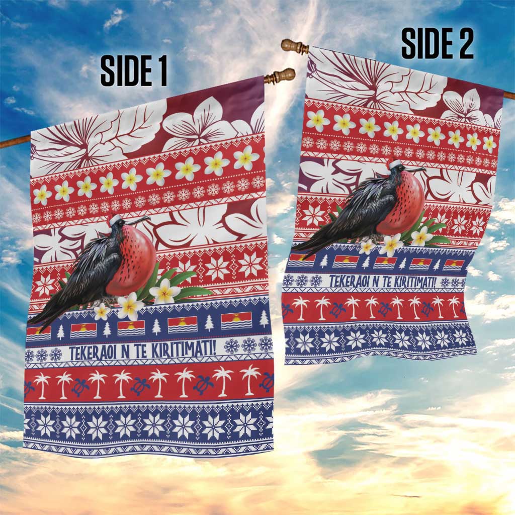 Kiribati Christmas Garden Flag Frigatebird Santa Tekeraoi n te Kiritimati LT14 - Polynesian Pride