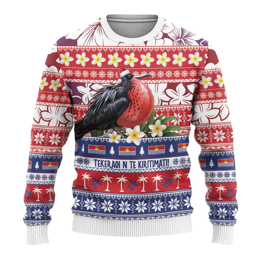 Kiribati Christmas Ugly Christmas Sweater Frigatebird Santa Tekeraoi n te Kiritimati LT14 - Polynesian Pride