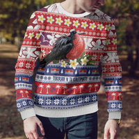 Kiribati Christmas Ugly Christmas Sweater Frigatebird Santa Tekeraoi n te Kiritimati LT14 - Polynesian Pride