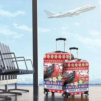 Kiribati Christmas Luggage Cover Frigatebird Santa Tekeraoi n te Kiritimati LT14 - Polynesian Pride