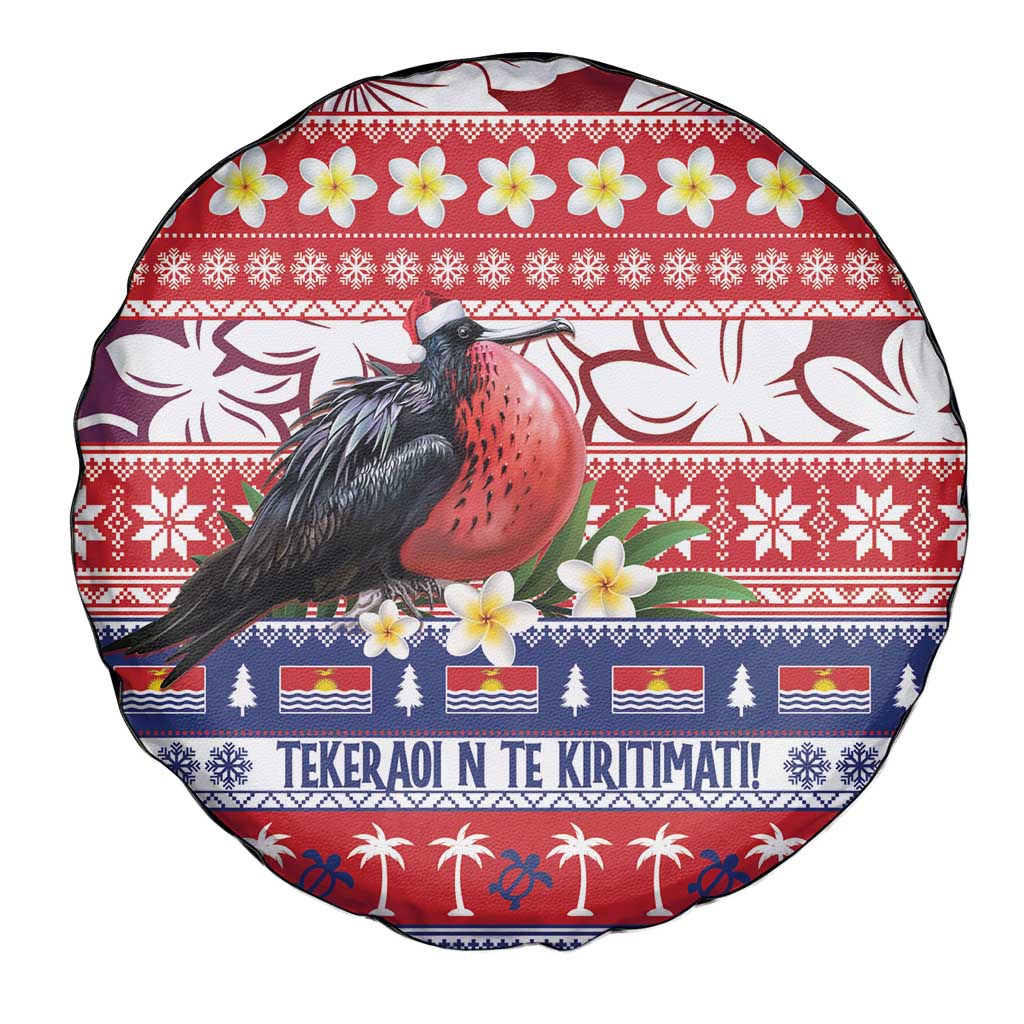 Kiribati Christmas Spare Tire Cover Frigatebird Santa Tekeraoi n te Kiritimati LT14 - Polynesian Pride