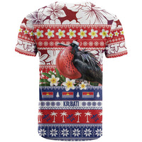 Kiribati Christmas T Shirt Frigatebird Santa Tekeraoi n te Kiritimati LT14 - Polynesian Pride