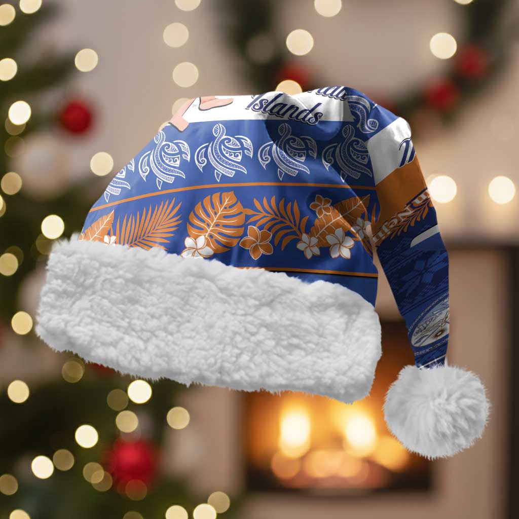 Marshall Islands Christmas Santa Hat Beachy Santa Monono ilo raaneoan Nejin - Polynesian Pride