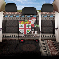 Fiji Christmas Back Car Seat Cover Fijian Masi Marau na Kerisimasi! - Brown LT14 One Size Brown - Polynesian Pride