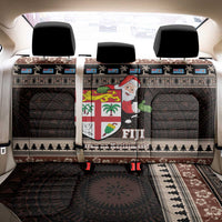 Fiji Christmas Back Car Seat Cover Fijian Masi Marau na Kerisimasi! - Brown LT14 - Polynesian Pride