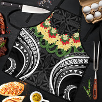 Black Tonga Ngatu Kahoa Lei Apron LT14 Black - Polynesian Pride