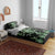 Green Ngaru Taniko With Aotearoa Maori Tattoo Bedding Set