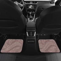 Polynesia Hammerhead Shark Tattoo With Plumeria Lei Car Mats