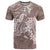 Polynesia Hammerhead Shark Tattoo With Plumeria Lei T Shirt