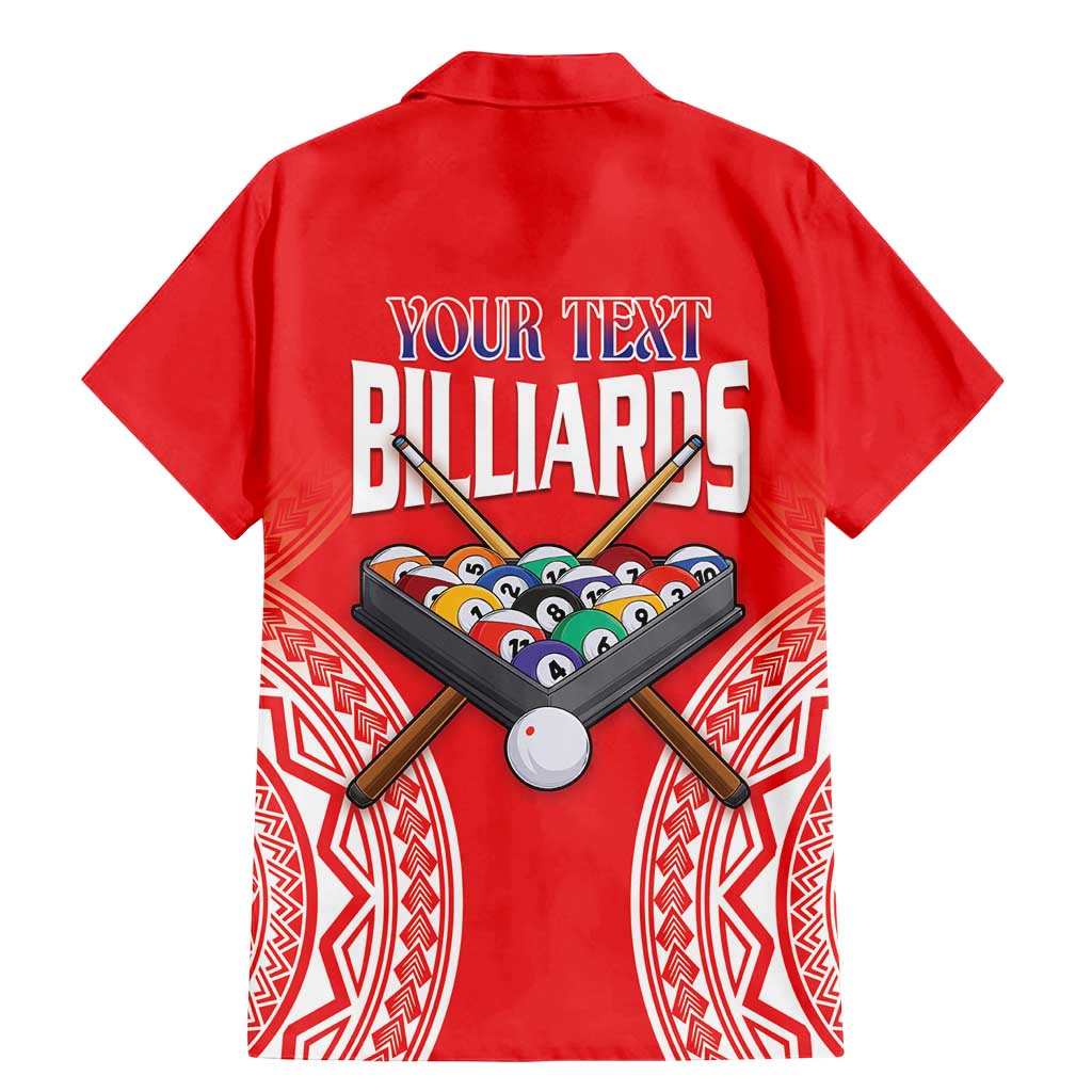 Personalised Taiwan Billiards Family Matching Mermaid Dress and Hawaiian Shirt Eight-ball Pool Polynesia Tattoo LT14 - Polynesian Pride