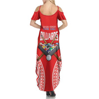 Personalised Taiwan Billiards Family Matching Summer Maxi Dress and Hawaiian Shirt Eight-ball Pool Polynesia Tattoo LT14 - Polynesian Pride
