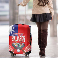 Personalised Taiwan Billiards Luggage Cover Eight-ball Pool Polynesia Tattoo LT14 - Polynesian Pride