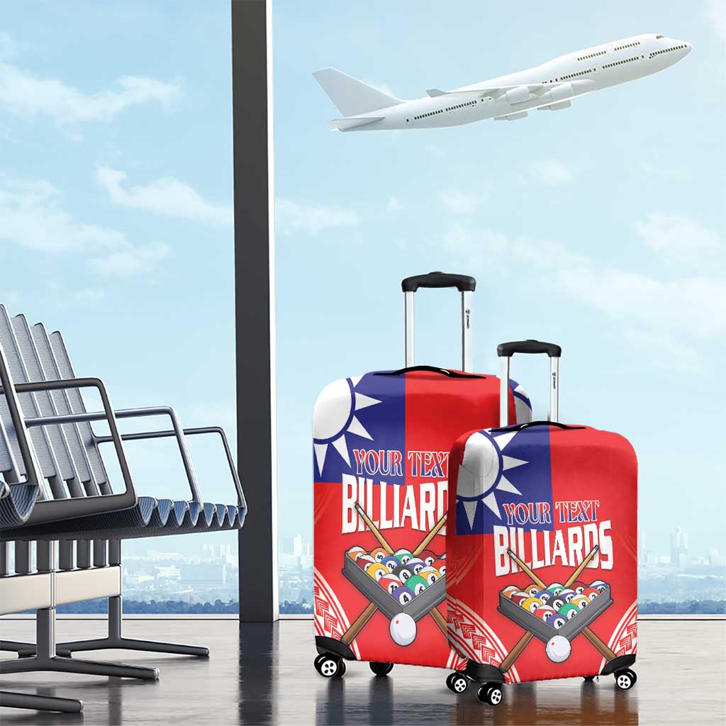 Personalised Taiwan Billiards Luggage Cover Eight-ball Pool Polynesia Tattoo LT14 - Polynesian Pride