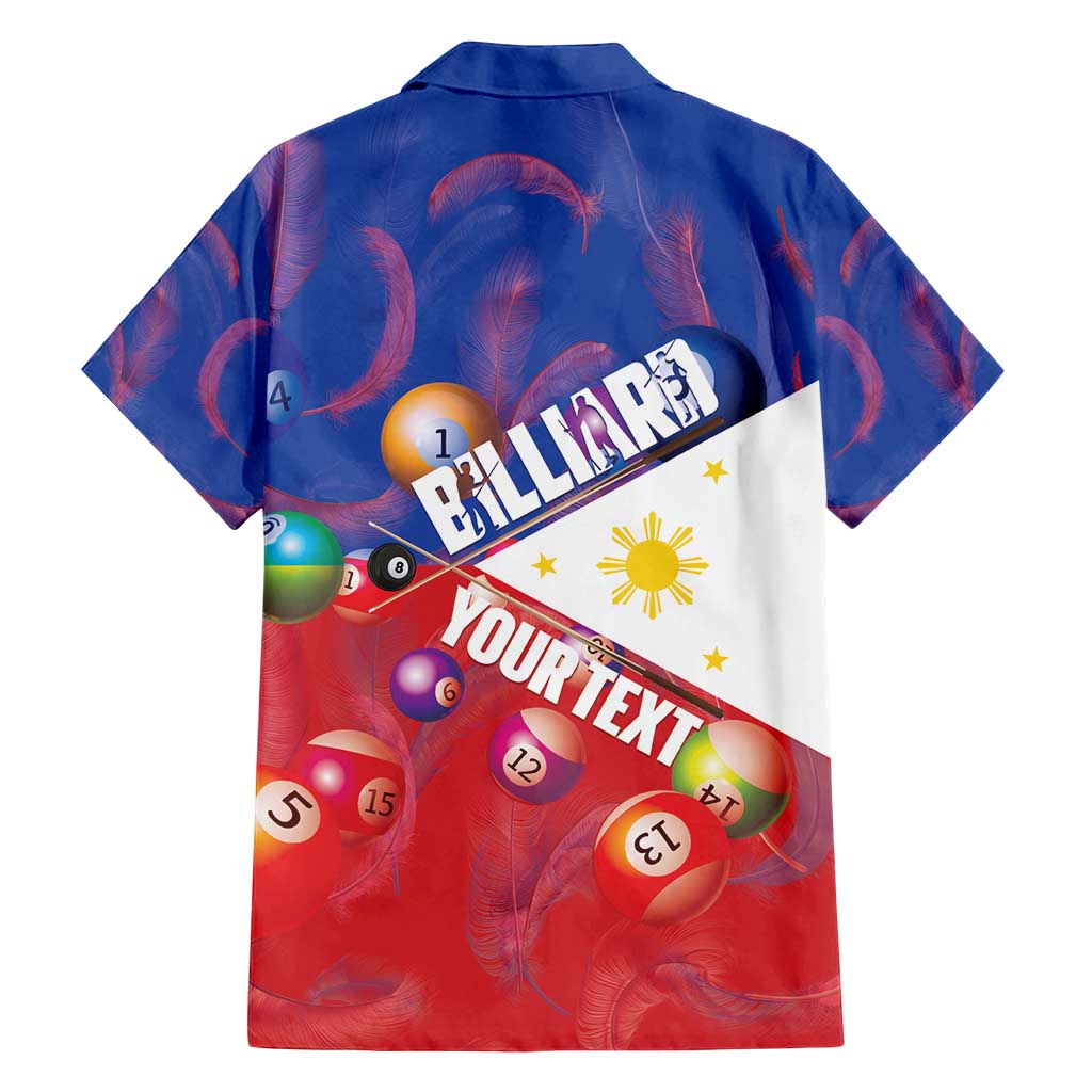 Personalised Philippines Billiards Family Matching Summer Maxi Dress and Hawaiian Shirt Cue With Balls Flag Style LT14 - Polynesian Pride