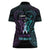Suicide Awareness Memorial Women Polo Shirt I Wear Purple and Teal For Someone I Miss - Polynesian Pride
