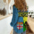 Custom Malampa Fiji Day Women Casual Shirt Together We Grow Proud Polynesian Tapa Artsy LT14 - Polynesian Pride