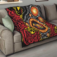 Celebrating 50 Years Papua New Guinea Quilt Aboriginal Mix Papuan Pattern LT14 - Polynesian Pride