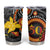 Celebrating 50 Years Papua New Guinea Tumbler Cup Aboriginal Mix Papuan Pattern - Polynesian Pride