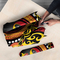 Celebrating 50 Years Papua New Guinea Umbrella Aboriginal Mix Papuan Pattern LT14 - Polynesian Pride