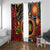 Celebrating 50 Years Papua New Guinea Window Curtain Aboriginal Mix Papuan Pattern - Polynesian Pride