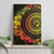 Vanuatu Canvas Wall Art Hibisus Polynesian Pattern Reggae - Polynesian Pride