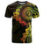 Vanuatu T Shirt Hibisus Polynesian Pattern Reggae - Polynesian Pride