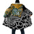New Zealand Australia Rugby Custom Cloak Wallabies Aboriginal All Black Maori Tiki Together - Polynesian Pride